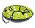 Санки надувные - Тюбинг, собачки на салатовом, диаметр 118 см  - миниатюра №12