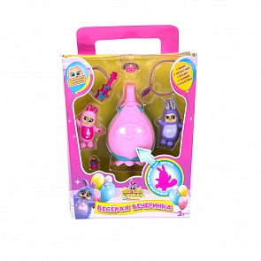 Игровой набор Bush baby world – Пушастик mini. Вечеринка фестиваль (1toy, Т16328)