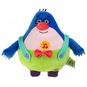 Озвученная мягкая игрушка Ми-Ми-Мишки - Крот Валя, 16 см (Мульти-пульти, V62240/16)