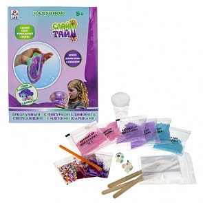 Набор Слайм тайм - Сделай надувной слайм - Единорог (1Toy, Т19133)