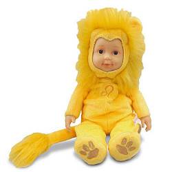 Кукла-младенец из серии Знаки зодиака – Лев, 23 см. (Unimax, 579515_md) - миниатюра