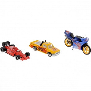 Набор из 3-х металлических моделей, 7,5 см (Технопарк, 1462984-R)