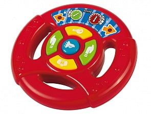 Руль игровой, свет и звук (Simba, 4019636)