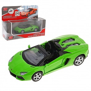 Машина металлическая инерционная - Lamborghini Aventador Lp 700-4 Roadster (Технопарк, 67320sim)