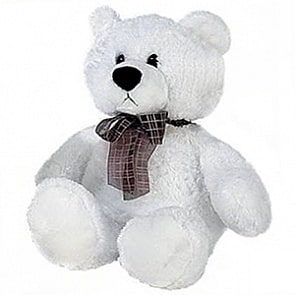 Медведь белый сидячий 53 см (AURORA, 214/1)