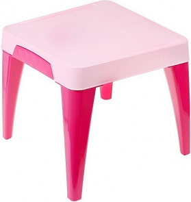 Стол детский - Я расту, розовый (Littel Angel, LA4501РЗ)