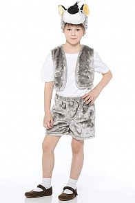 Карнавальный костюм - Волк Прохор, размер 30-32 (Батик, 503-122-64)