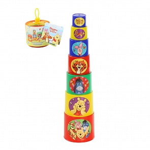 Пирамидка занимательная Disney - Винни и его друзья (Полесье, П-76069)