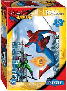 Пазл MARVEL Человек-Паук, 60 элементов (Step Puzzle, 81111)