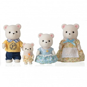 Sylvanian Families - Семья белых медведей (Epoch, 5183st)
