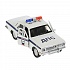 Модель автомобиля Газ 2101 – Волга полиция, инерционная, белый, 12 см, свет и звук  - миниатюра №5