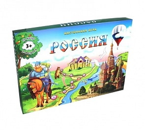 Игра настольная – Россия, средний формат (Рыжий Кот, ИН-8523)