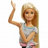 Кукла Barbie - Безграничные движения Йога, блондинка, 29 см  - миниатюра №5