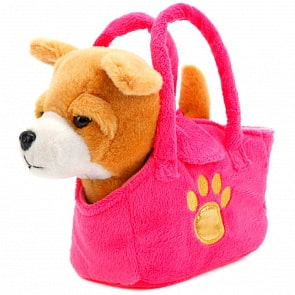 Интерактивный щенок в сумочке, 17 см, с музыкой (My Friends, HTL1766A)