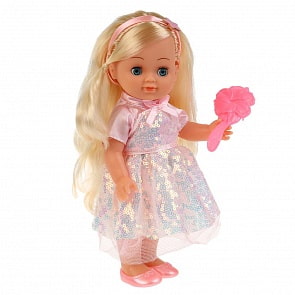 Интерактивная кукла Катюша с аксессуарами 25 см 100 фраз (Карапуз, Y25D-POLI-27-35117)