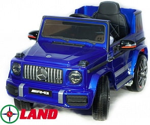 Электромобиль Mercedes-Benz G63 AMG синего цвета, ToyLand, bbh-0002 Электромобиль Mercedes-Benz G63 AMG синего цвета, ToyLand, bbh-0002