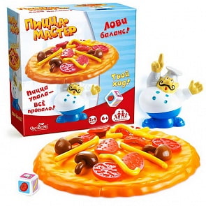 Настольная игра - Пицца-мастер, 35 предметов (Origami, 04272)