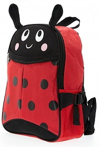 Рюкзак Божья коровка, цвет черный с красным (3d Bags, 3DHM266)