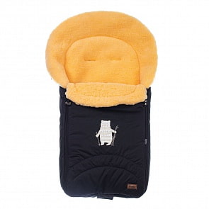 Конверт зимний меховой Nuovita Tundra Pesco цвет - Nero/Черный (Nuovita, TUNP_2442)