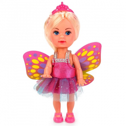 Кукла Машенька-принцесса, 12 см, в комплекте хвост русалки и крылья феи 
