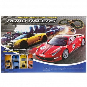 Трек с устройством для запуска и машинками (B1699517)