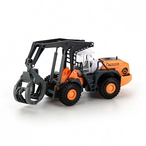 Металлический погрузчик с захватом (Технопарк, U1401G-1)