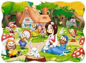 Пазлы Castorland – Белоснежка и 7 гномов, 30 элементов (Castorland, B-03754)