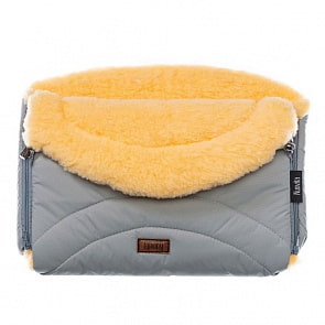 Муфта меховая для коляски Nuovita Tundra Pesco Grigio/Серый (Nuovita, NUO-mTUNP_2062)