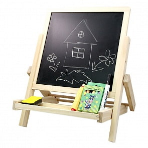 Доска-мольберт для рисования двухсторонняя (База игрушек, 2043)
