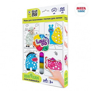 Набор теста для лепки - Мозаика из теста 10 (Фабрика первых фантазий, ФФ41053)