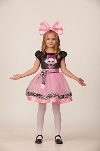 Карнавальный костюм для девочек – Прекрасная Дива, размер 116-60 (Батик, 1951-116-60)