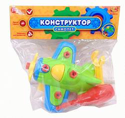 Конструктор Самолёт (ABtoys, PT-00513) - миниатюра