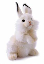 Мягкая игрушка – Белый кролик, 32 см (Hansa, 3313) - миниатюра