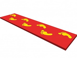 Коврик – Босоножки, размер большой (Romana, ДМФ-ЭЛК-15.03.05)