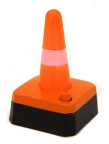 Конус сигнальный, свет, высота 5 см. (Пламенный мотор, 87442)
