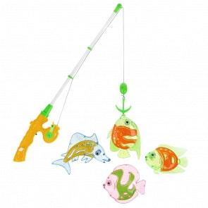 Рыбалка Маша и медведь, на батарейках, со светом (Играем вместе, B917363-R2)