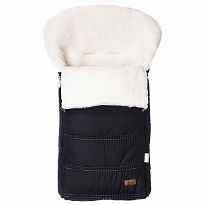 Конверт зимний меховой - Nuovita Alpino Bianco, nero/черный (Nuovita, NUO-ALPP_2301)