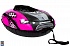 Санки надувные, овальные – Тюбинг Машинка Comfort Ferrari, розовая  - миниатюра №2