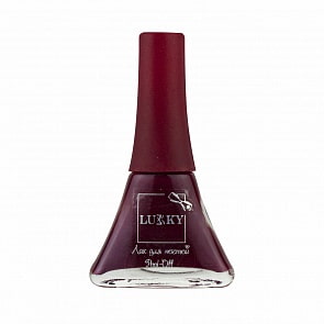 Лак для ногтей Lukky Peel-off темно-вишневый, 5,5 мл (Lukky, Т16758)