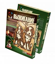 Выжигание "Два веселых друга" (Фантазер, 367008)  - миниатюра