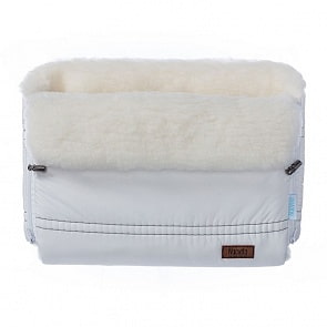 Муфта меховая для коляски Nuovita Alpino Bianco Bianco/Белый (Nuovita, NUO-mALPB_1945)