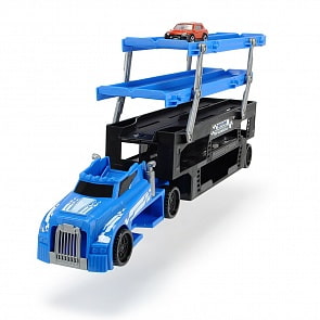 Автовоз 5-уровней, цвет синий и 1 машинка (Dickie, 3747002-2)