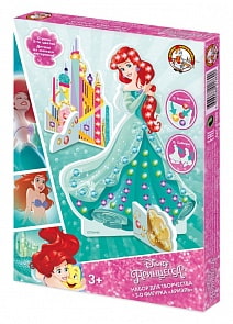 Набор для творчества из 3D страз Дисней - Ариэль (Десятое королевство, 01869ДК)
