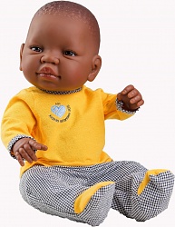 Кукла Бэби, 45 см, мулатка (Paola Reina, 05155) - миниатюра