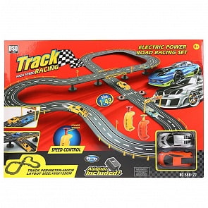 Трек 220v с машинками и аксессуарами (1711B080sim)