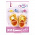 Обувь для куклы Baby born - Сандалии фантазийные, оранжевые  - миниатюра №2
