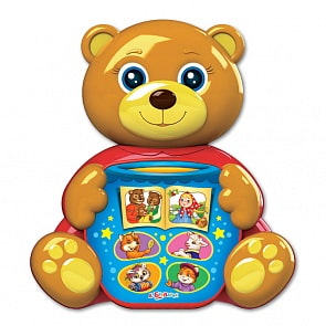 Игрушка музыкальная из серии Любимая сказочка - Мишка косолапый (Азбукварик, 28185-8)