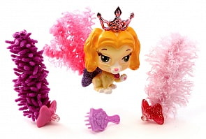 Мини-набор "Королевские питомцы. Модные хвостики - собачка Крошка, питомец Белль" с аксессуарами (Blip Toys, 20729) 