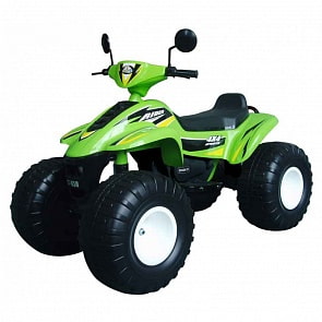 Квадроцикл CT на аккумуляторе, зелёный 2-местный (CT, CT-658Asim)
