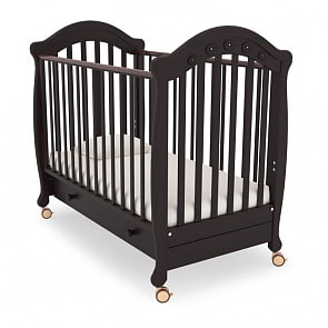 Кровать детская Гандылян К-2002-18 Джозеппе, махагон (Gandylyan, GAN-К 2002-18_махагон)